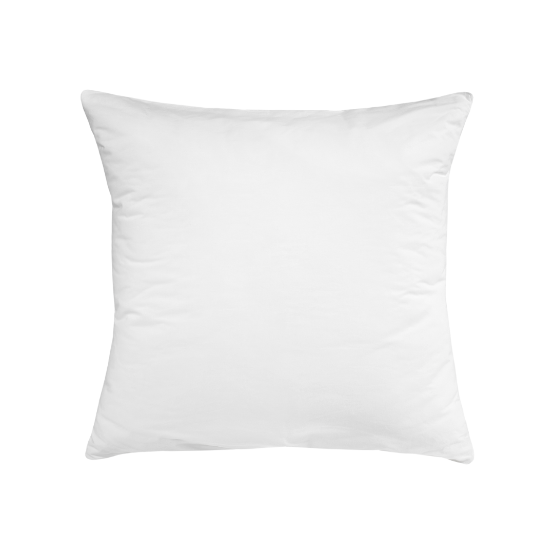 Binnenkussen in formaat 50 x 50 cm met een vulling van 600 grams 100% eendenveertjes