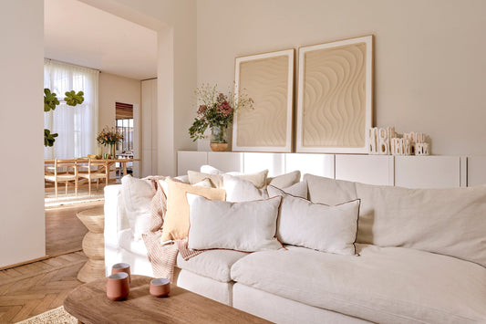 Een zomers interieur dat ook in september nog klopt