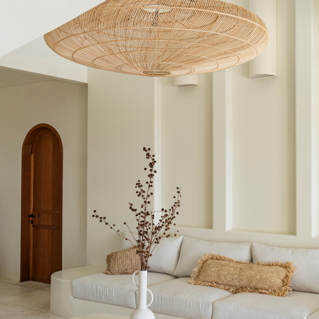 MACARON HANGLAMP | R0TAN | NATUREL