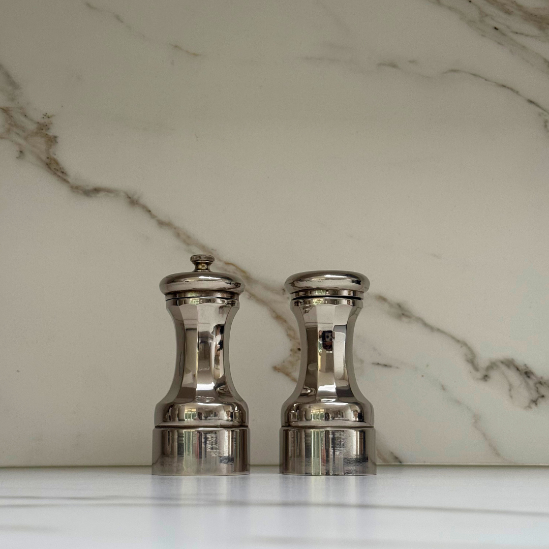 ZOUT & PEPER STEL | METAAL | ZILVER | VINTAGE
