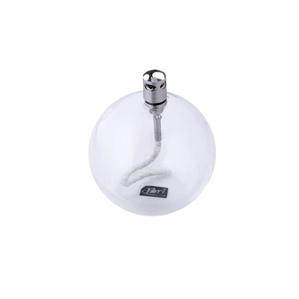 ROUND OLIELAMP | GLAS | TRANSPARANT