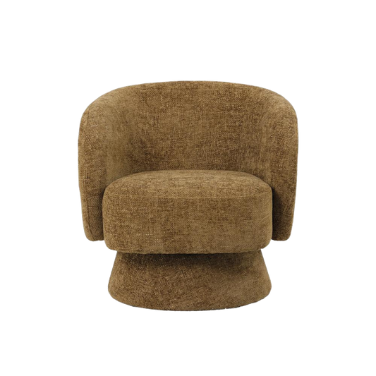 DRAAIBARE FAUTEUIL | CHENILLE | KAKI