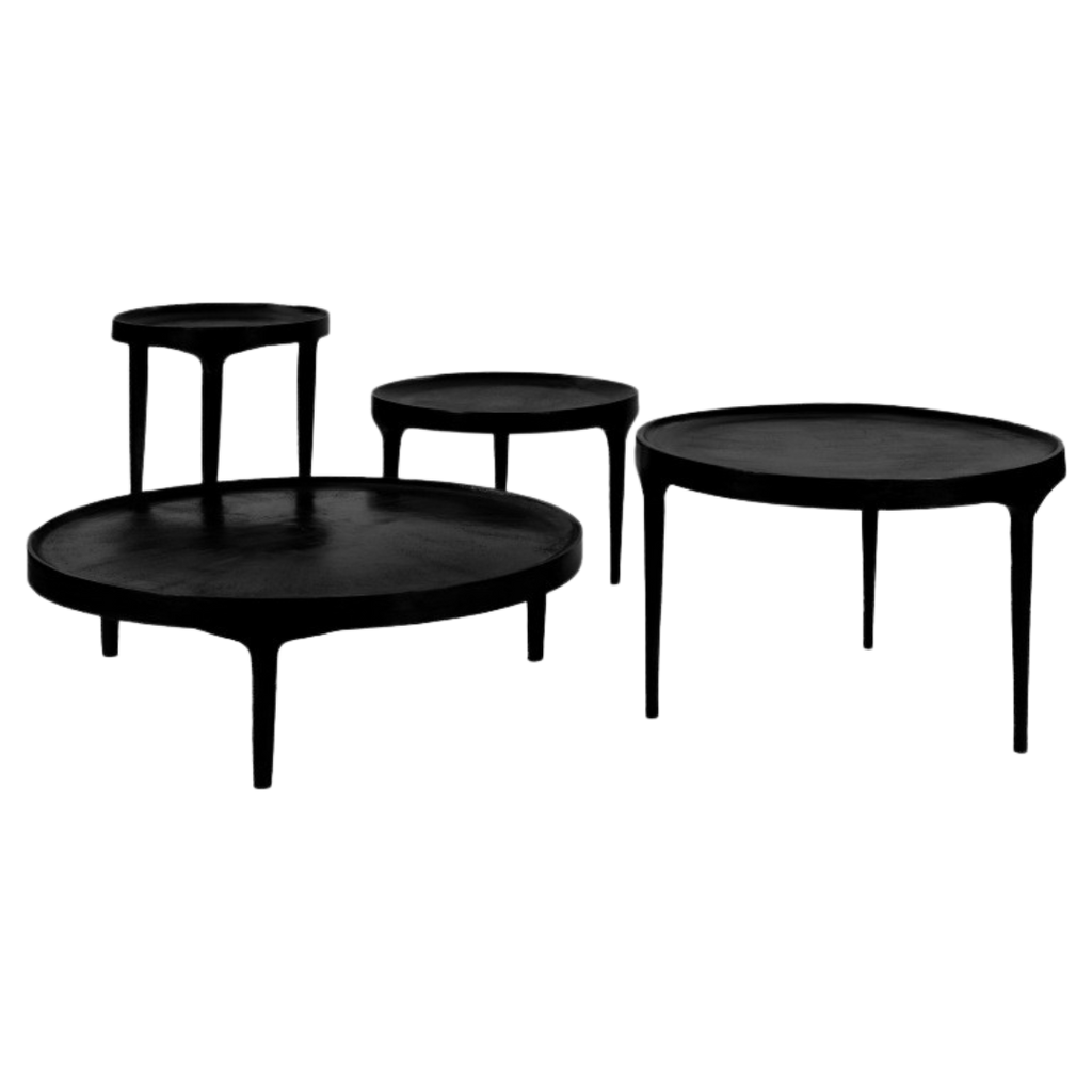 TRIP BIJZETTAFEL | ALUMINIUM | ZWART