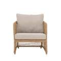 PENZANO LOUNGE STOEL | POLYRATTAN | NATURE | OUTDOOR