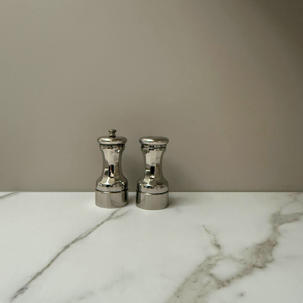 ZOUT & PEPER STEL | METAAL | ZILVER | VINTAGE