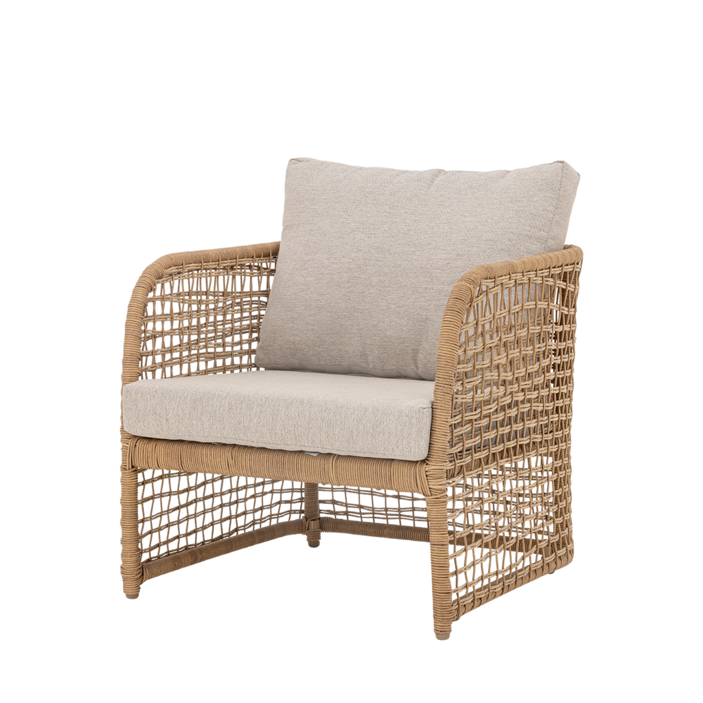 PENZANO LOUNGE STOEL | POLYRATTAN | NATURE | OUTDOOR