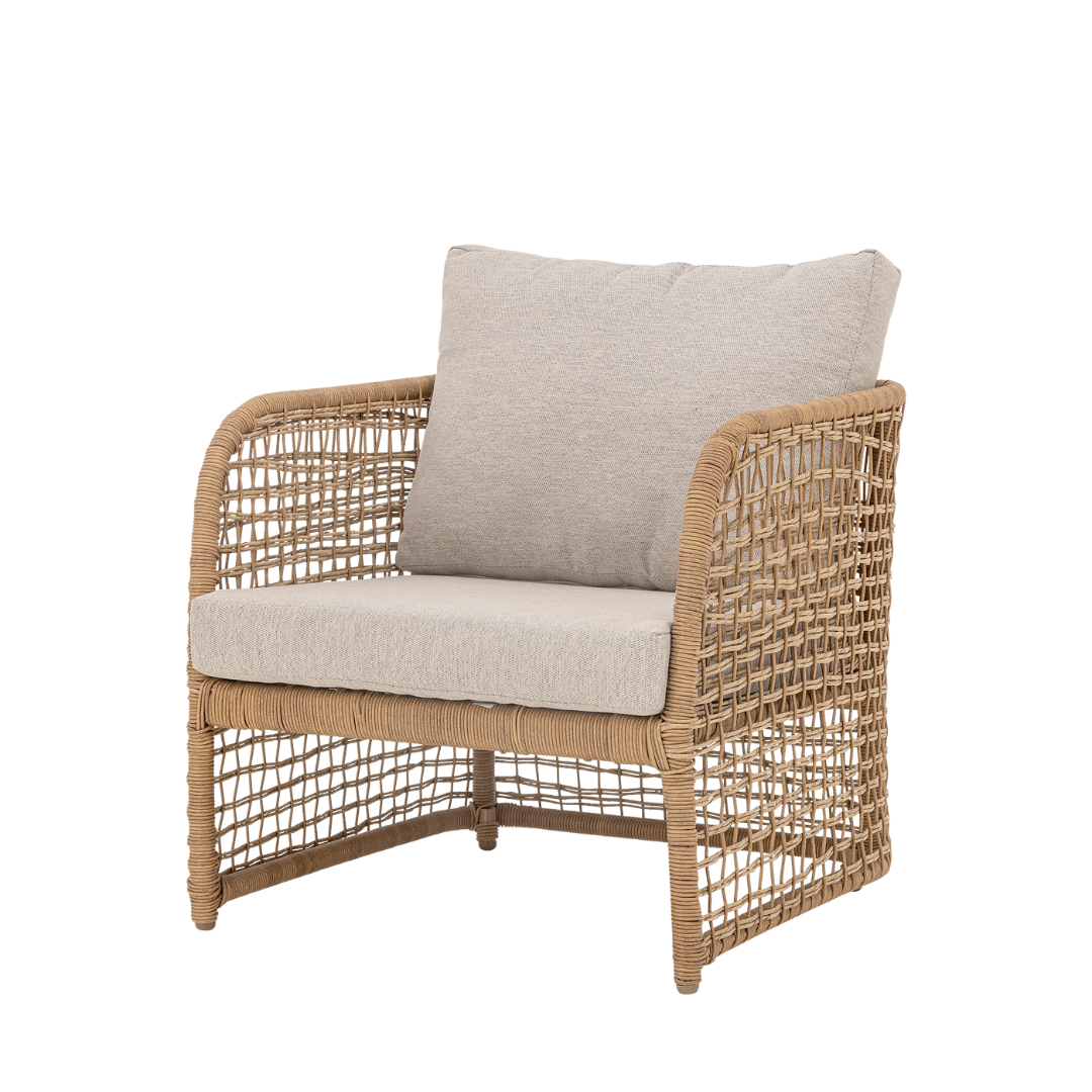 PENZANO LOUNGE STOEL | POLYRATTAN | NATURE | OUTDOOR