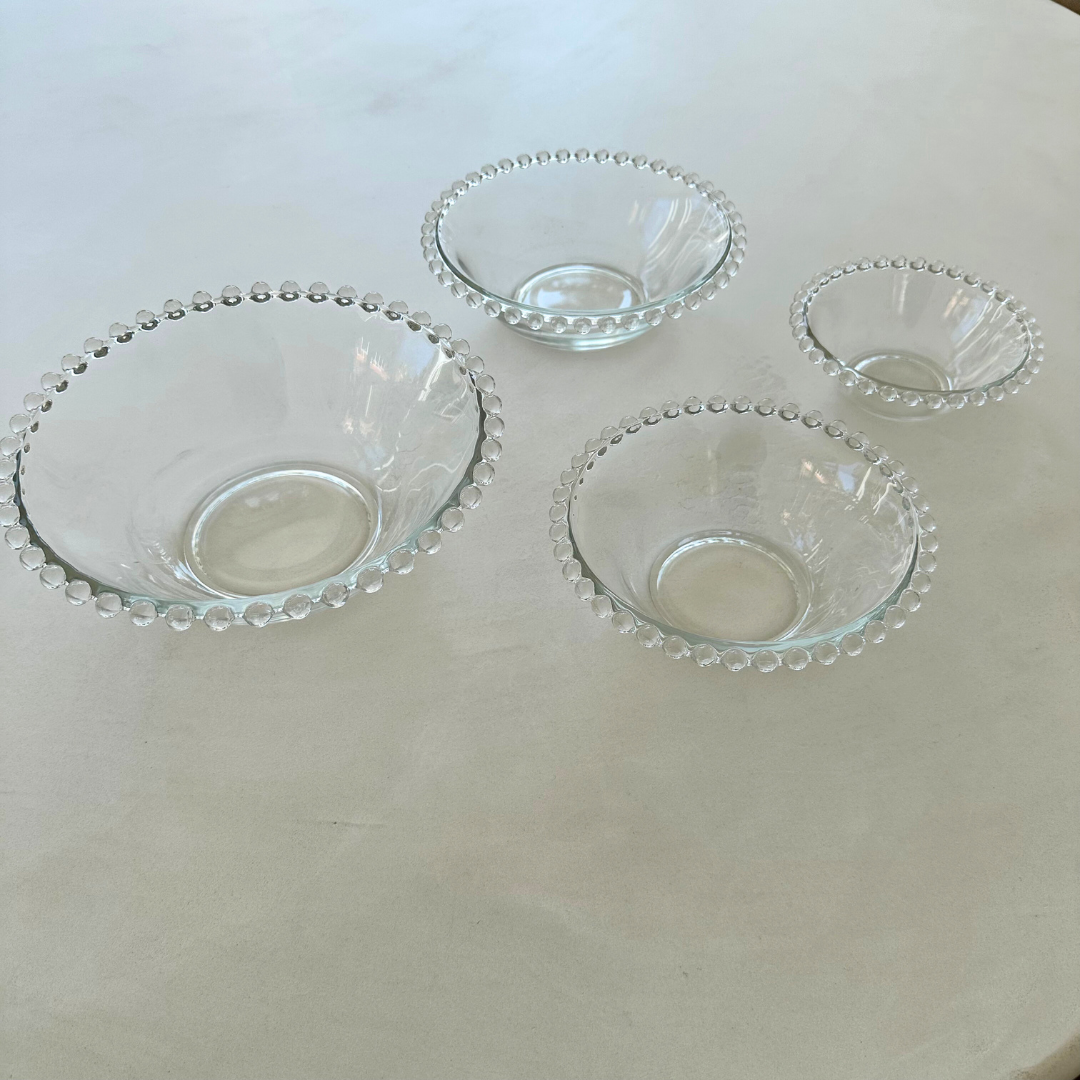 SCHAAL | GLAS | TRANSPARANT | HELDER | VINTAGE