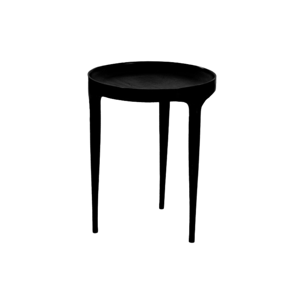 TRIP BIJZETTAFEL | ALUMINIUM | ZWART