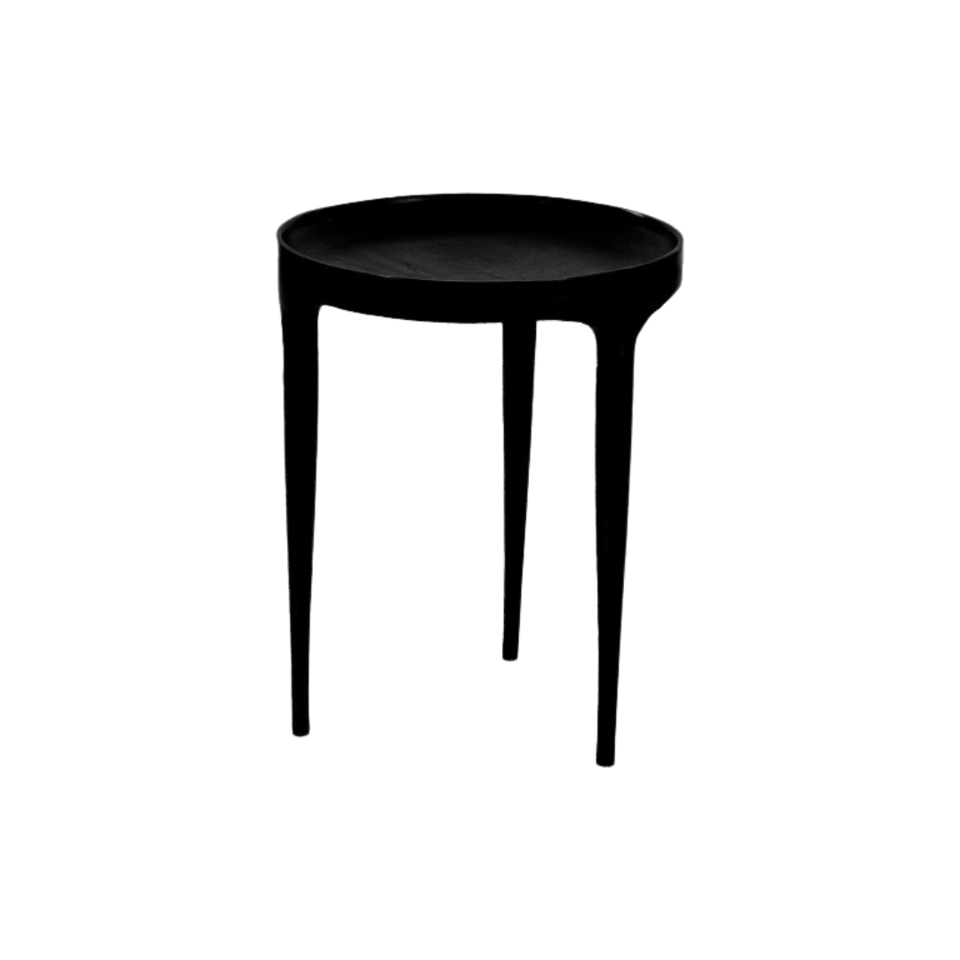 TRIP BIJZETTAFEL | ALUMINIUM | ZWART