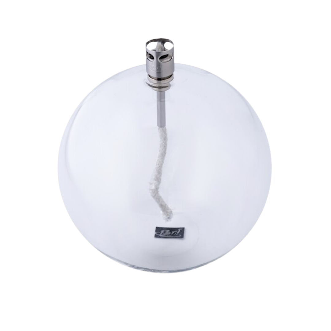 ROUND OLIELAMP | GLAS | TRANSPARANT