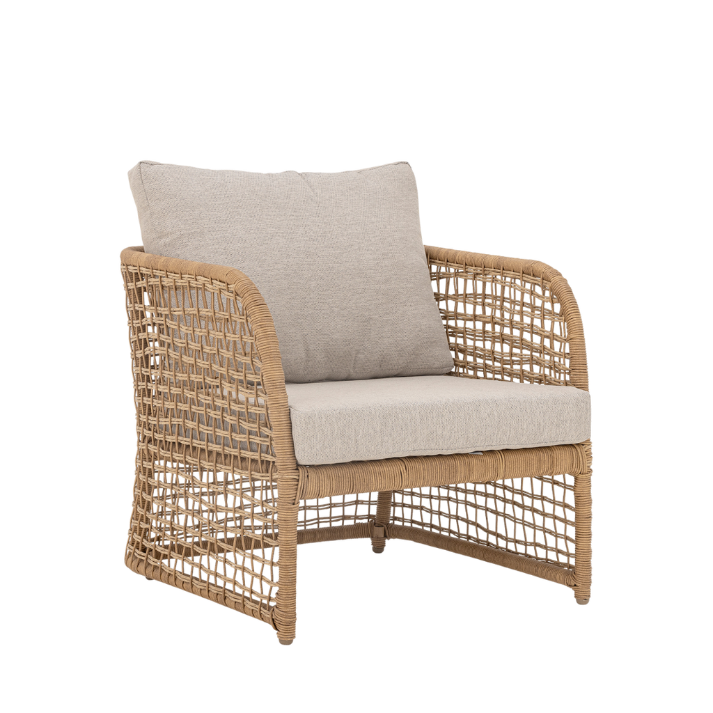 PENZANO LOUNGE STOEL | POLYRATTAN | NATURE | OUTDOOR