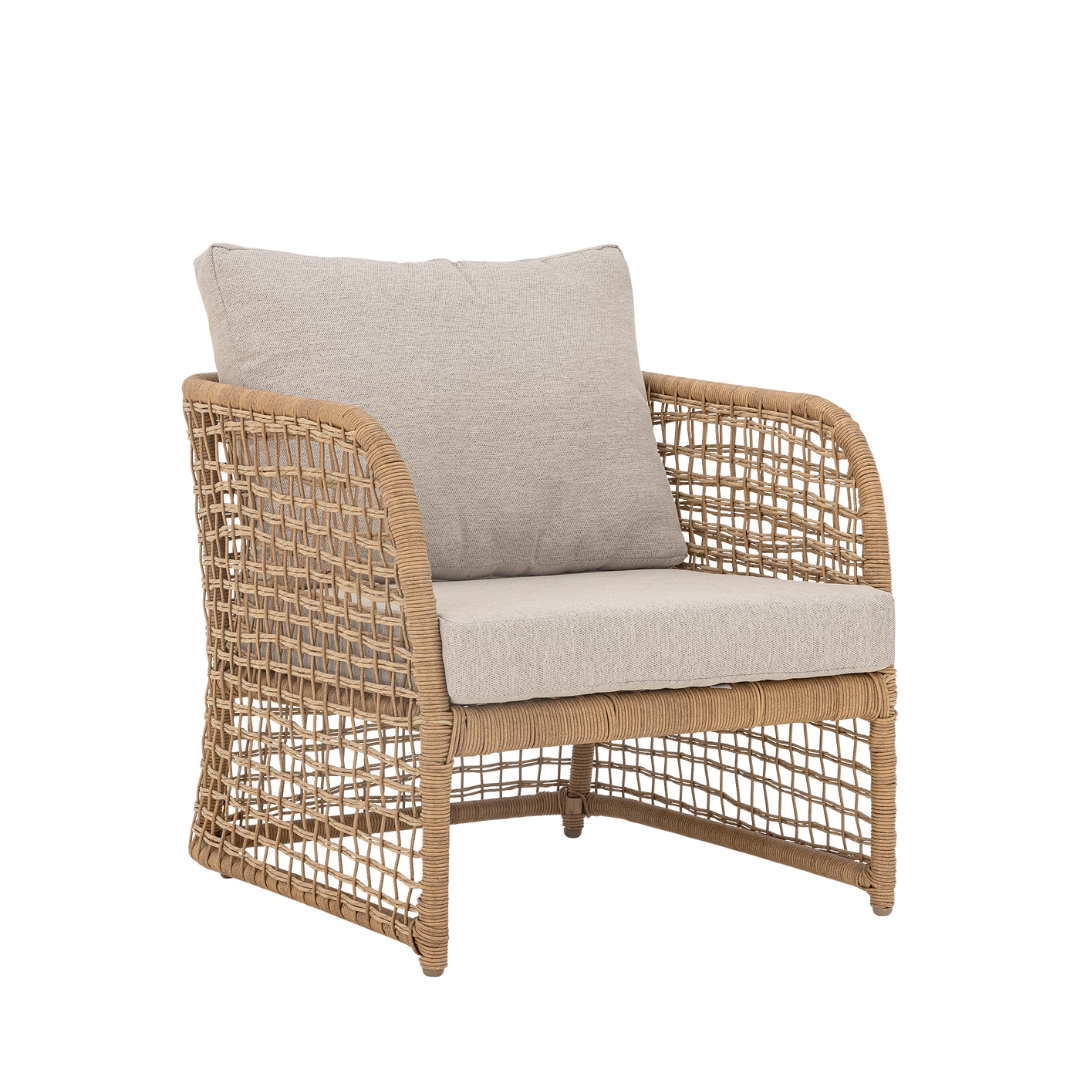 PENZANO LOUNGE STOEL | POLYRATTAN | NATURE | OUTDOOR