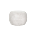 PEBBLE BIJZETTAFEL | FIBER KLEI | BETONLOOK | WIT