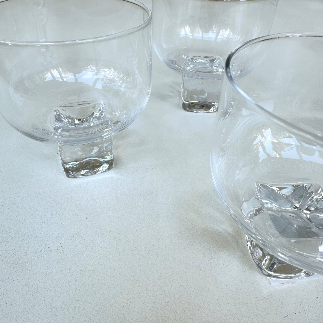 VICTORIA GLAS | SET VAN 2 | GLAS | TRANSPARANT HELDER