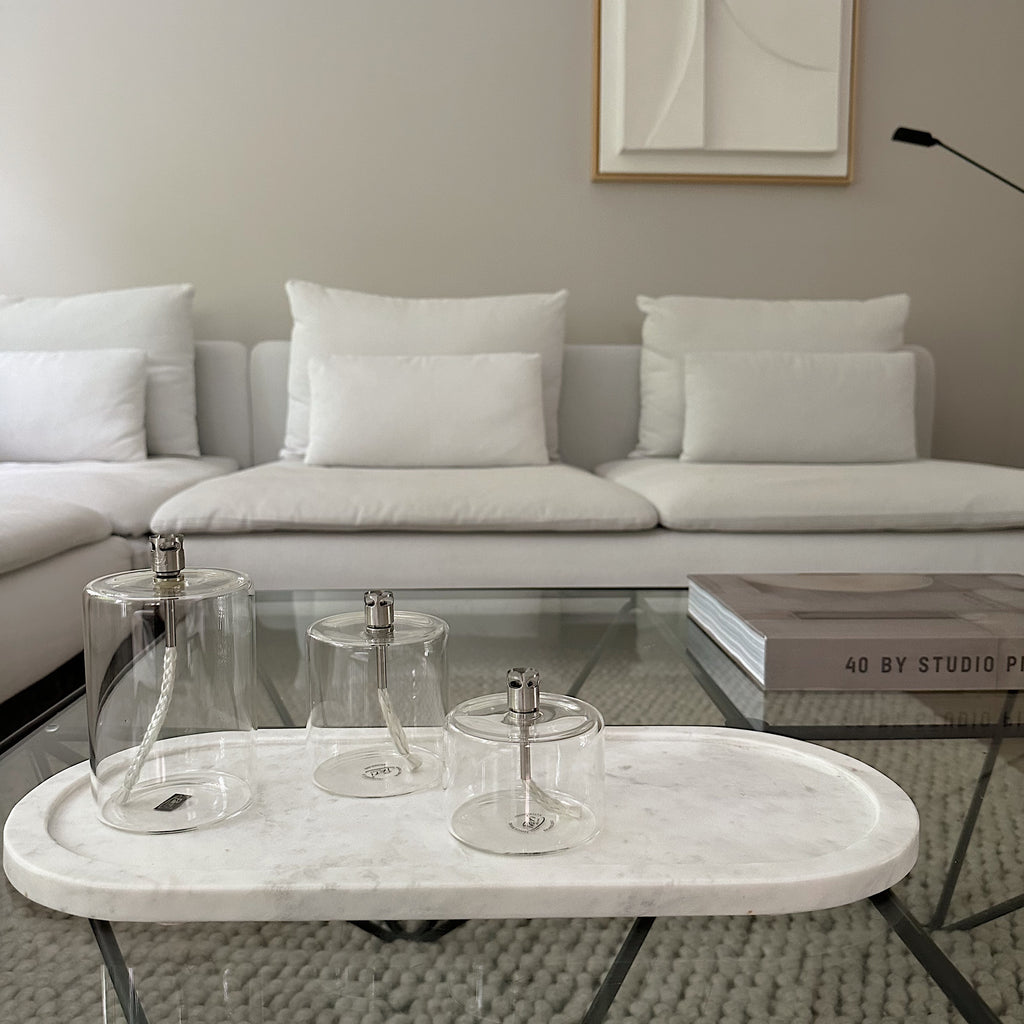 EMMALUNA SERVEERPLANK | MARMER | WIT