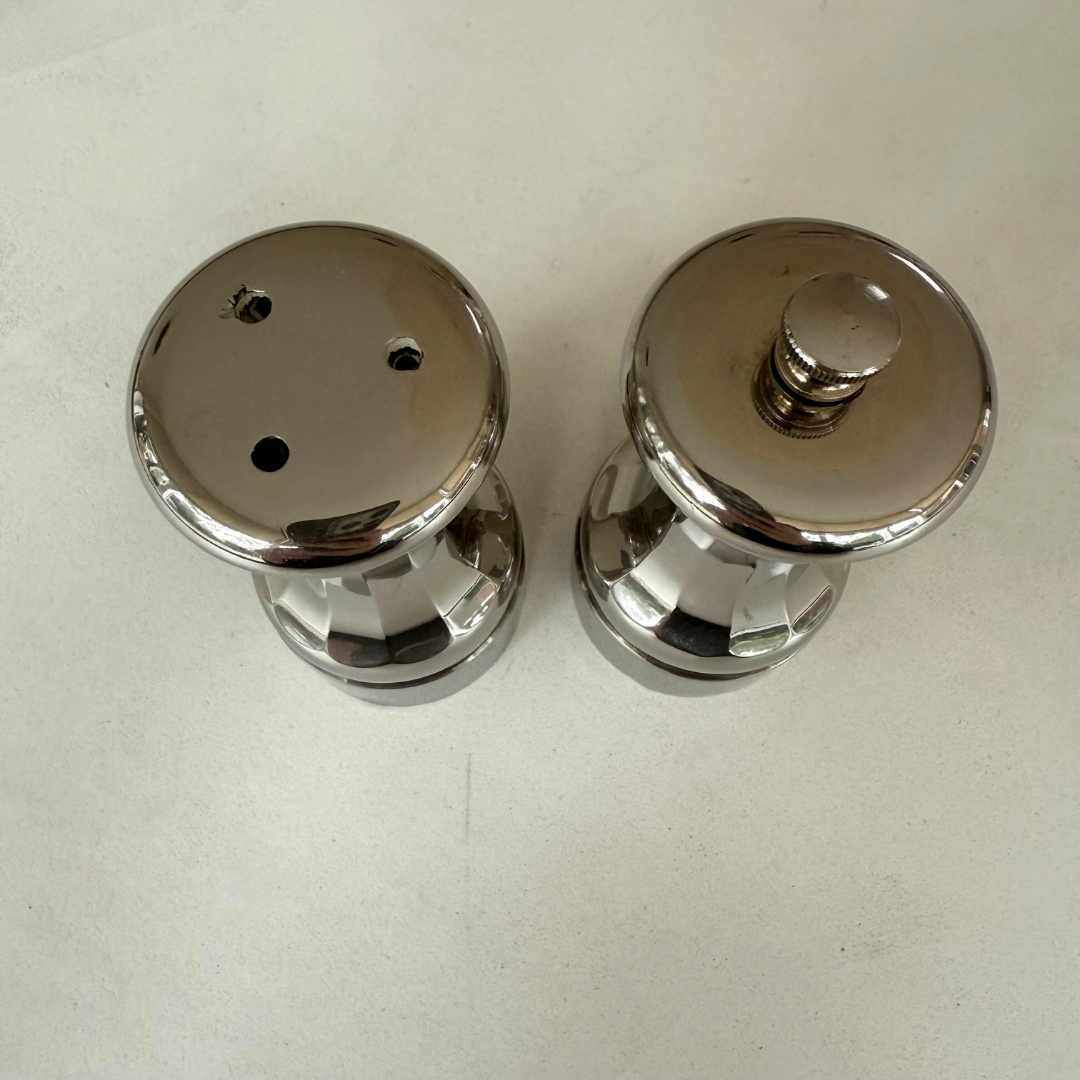 ZOUT & PEPER STEL | METAAL | ZILVER | VINTAGE
