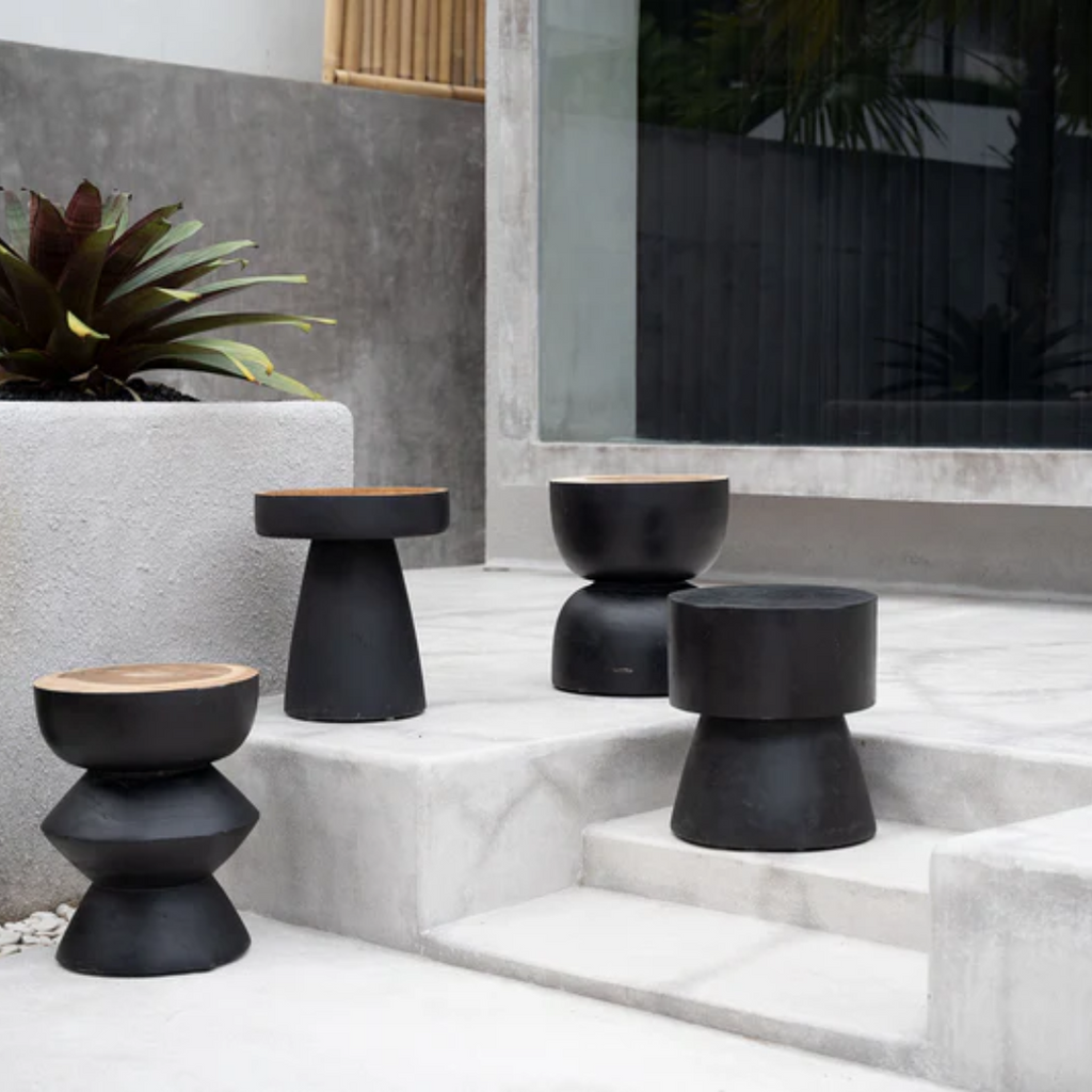 WARMI KRUK | HOUT | ZWART