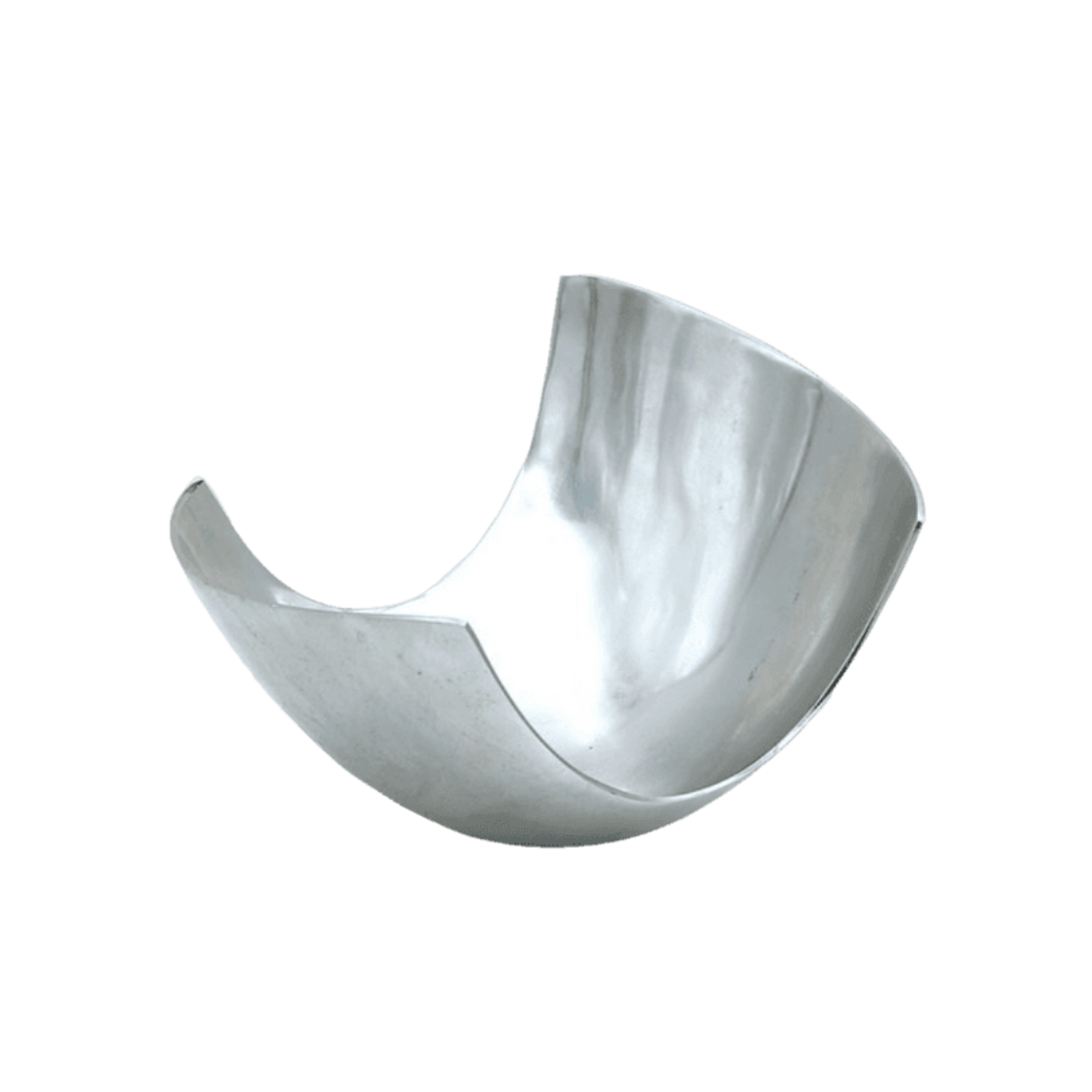 Sculpturaal vormgegeven middelpunt schaal van aluminium