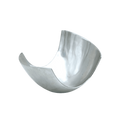 Sculpturaal vormgegeven middelpunt schaal van aluminium