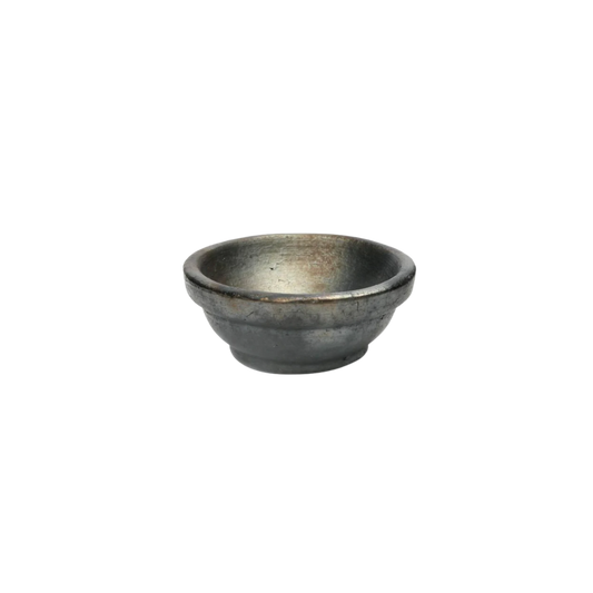 Burned Kom XS van Bazar Bizar - kleine rustieke terracotta kom met burned finish