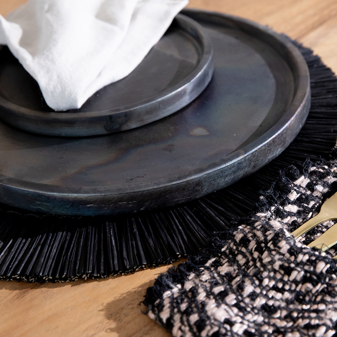 Close-up van het Burned Bord met natuurlijke textuur en ambachtelijke afwerking – SelectedBy