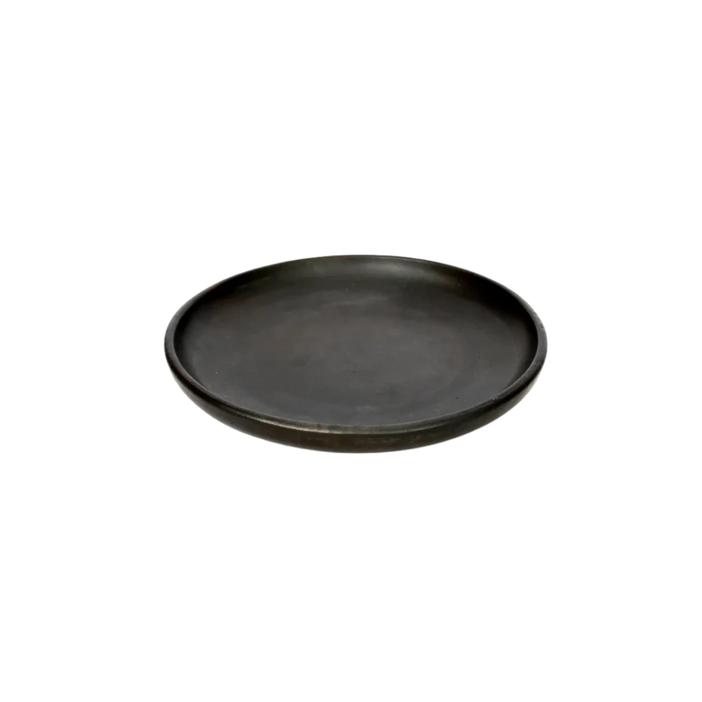 Burned Classic Bord van Bazar Bizar maat S - gebrand terracotta.