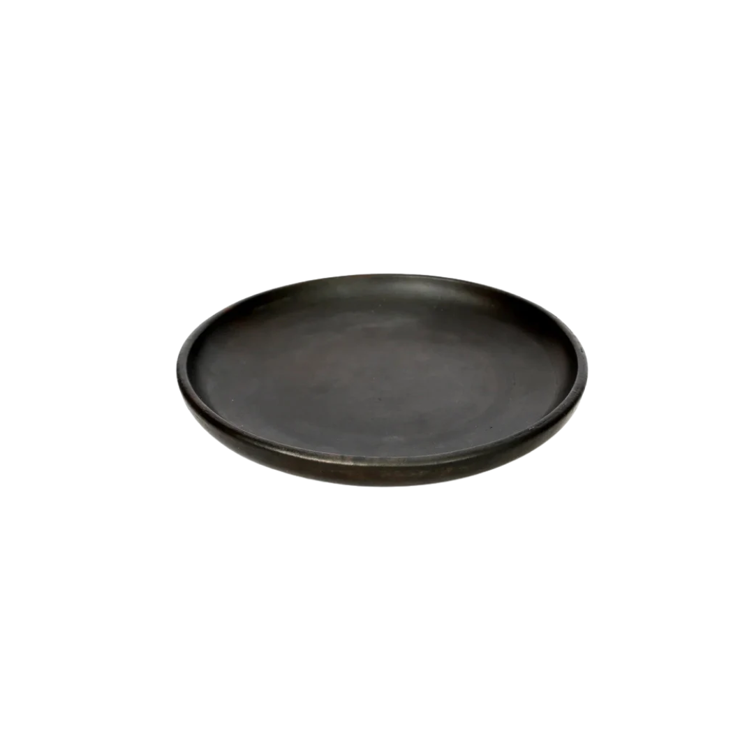 Burned Classic Bord van Bazar Bizar maat S - gebrand terracotta.