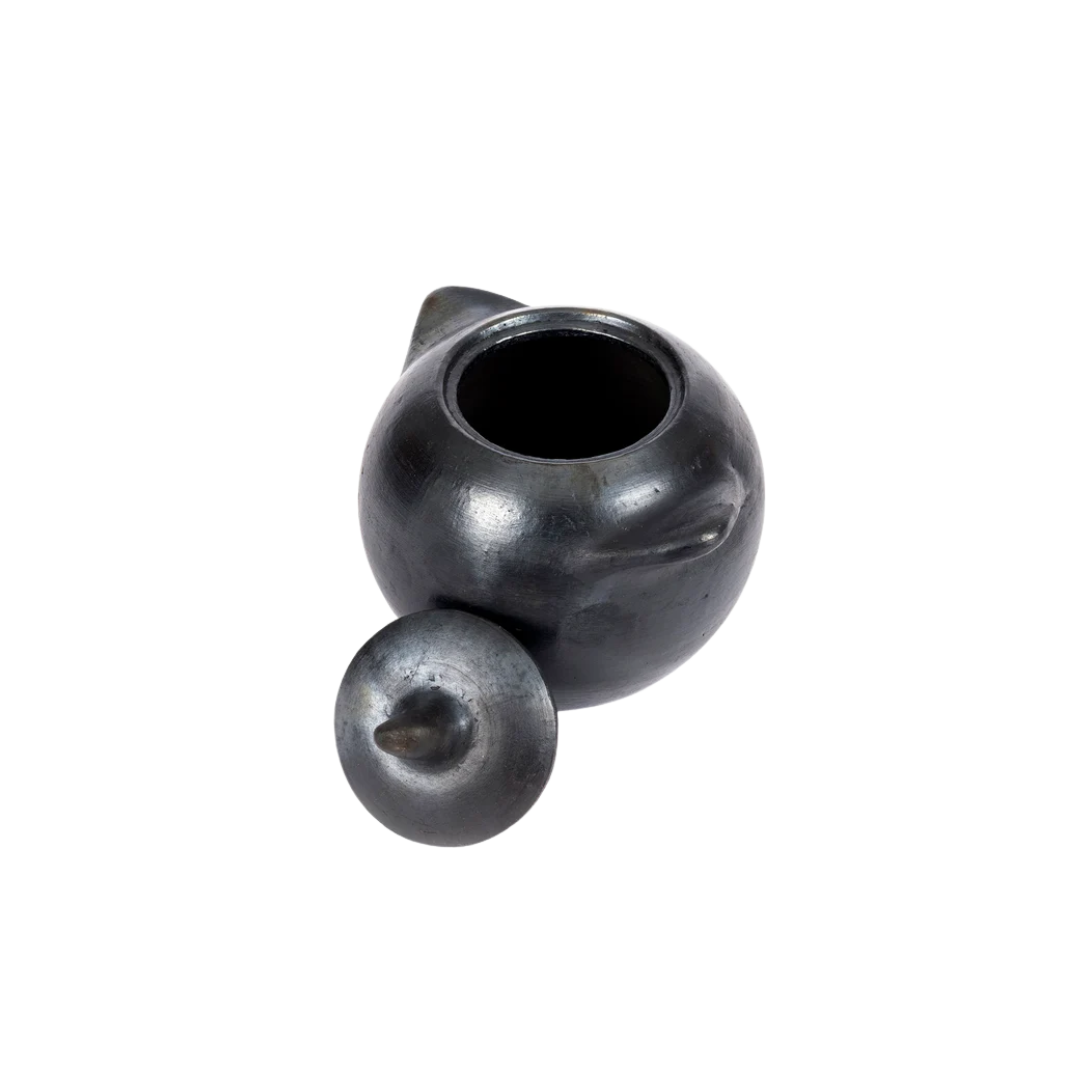 Burned Potje maat L van Bazar Bizar – stoer, authentiek gebrand terracotta.