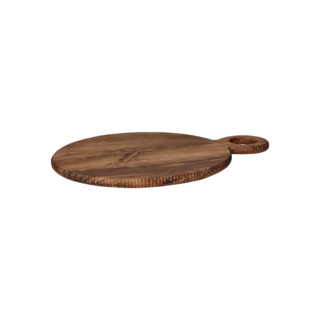 Houten serveerplank Hommage met warme natuurlijke nerf