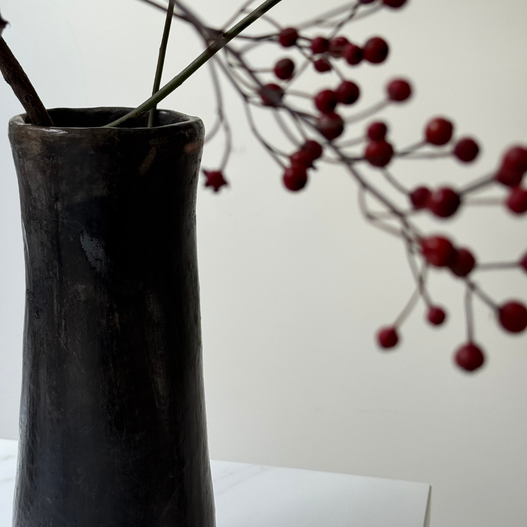 Detailfoto van Idris vaas – unieke structuur en ambachtelijke afwerking