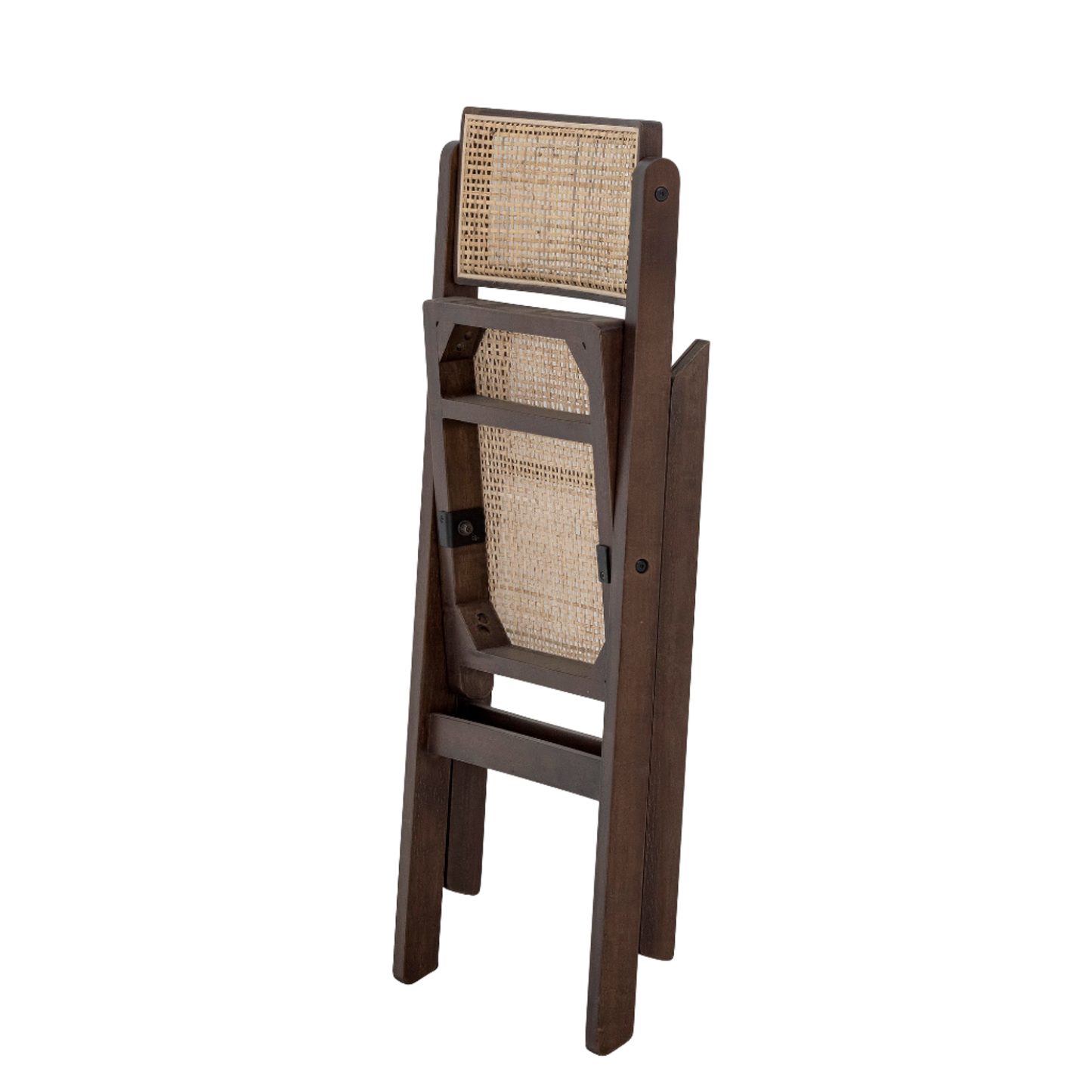 de Bloomingville Loupe Eetkamerstoel ingeklapt - makkelijk op te bergen