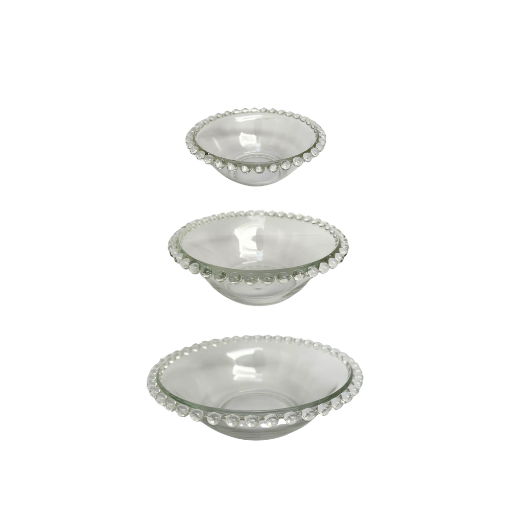 SCHAAL | GLAS | TRANSPARANT | HELDER | VINTAGE