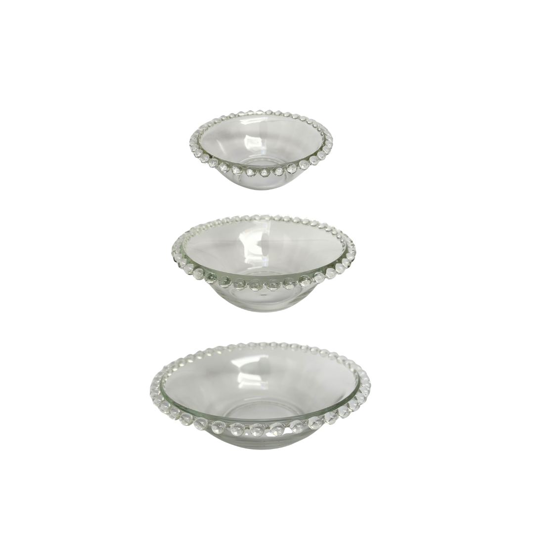 SCHAAL | GLAS | TRANSPARANT | HELDER | VINTAGE