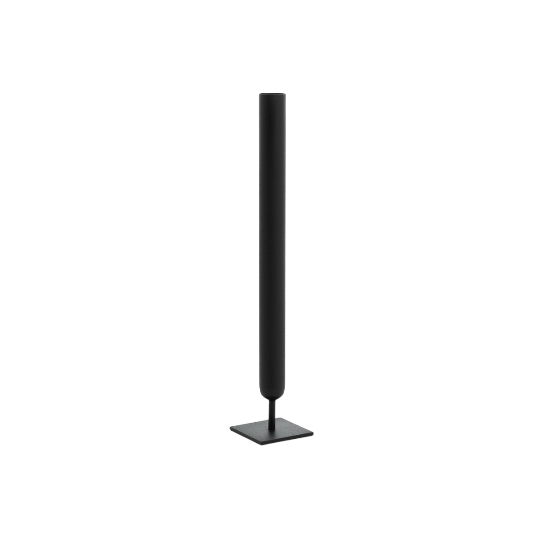MISS SLIMSY VAAS | MESSING | ZWART