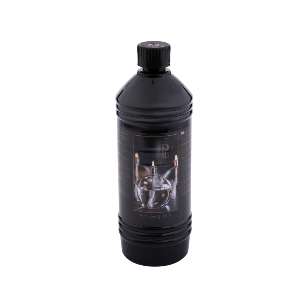 1 liter fles zuivere paraffine olie van Peri Living voor olielampen van SelectedBy