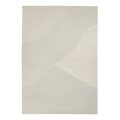 Handgeweven wollen vloerkleed Rose van 200x290 cm in beige en greige tinten
