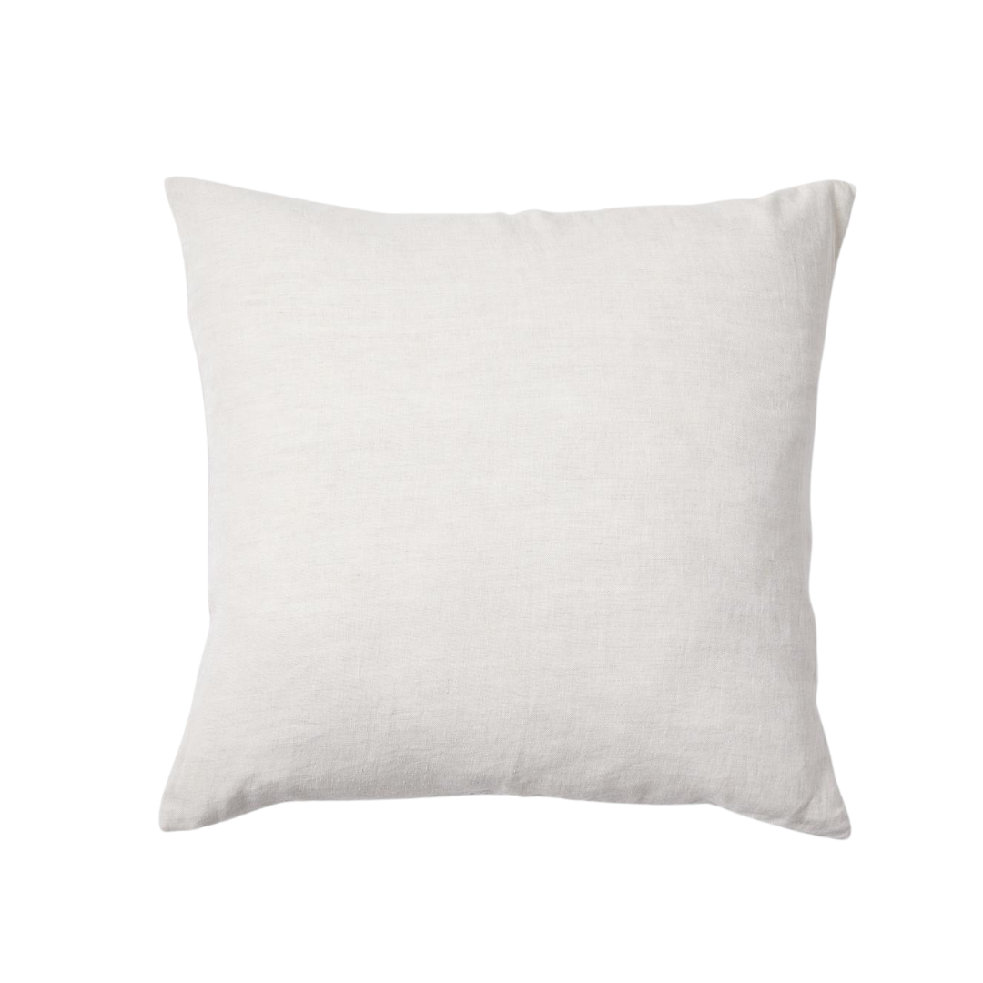 Sierkussenhoes Scotty naturel van 100% gewassen linnen in formaat 50 x 50 cm