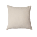 Sierkussenhoes Scotty taupe van 100% gewassen linnen in formaat 50x50 cm
