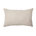 Scotty linnen sierkussenhoes in taupe kleur, formaat 60x40 cm, op een transparante achtergrond