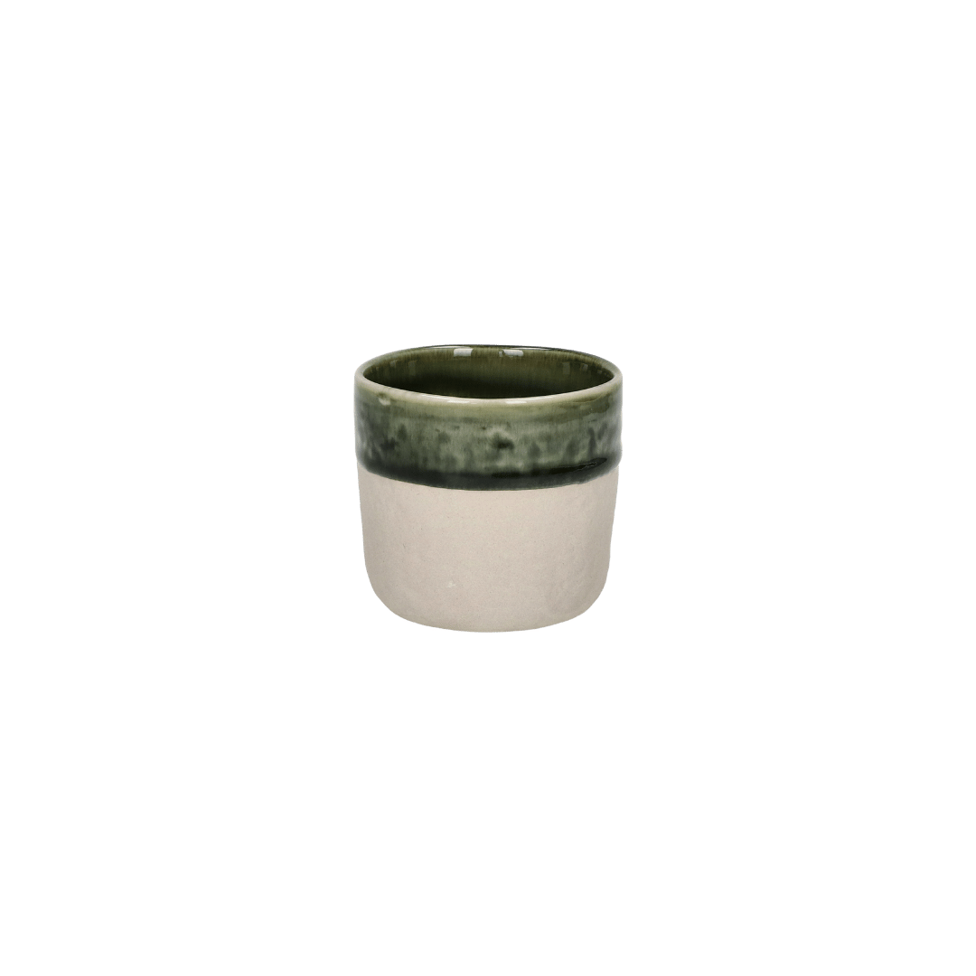 Groene espressokop van Pomax uit de Spiro collectie