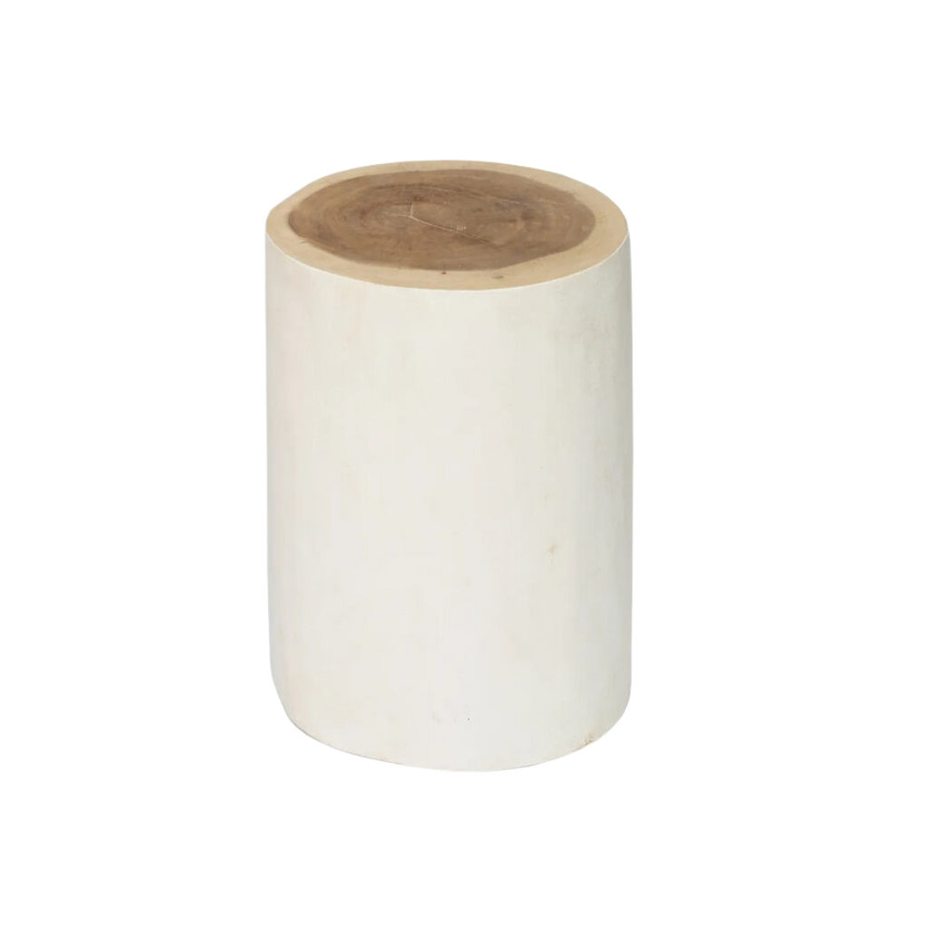 De Tribe Kruk in naturel wit van Bazar Bizar