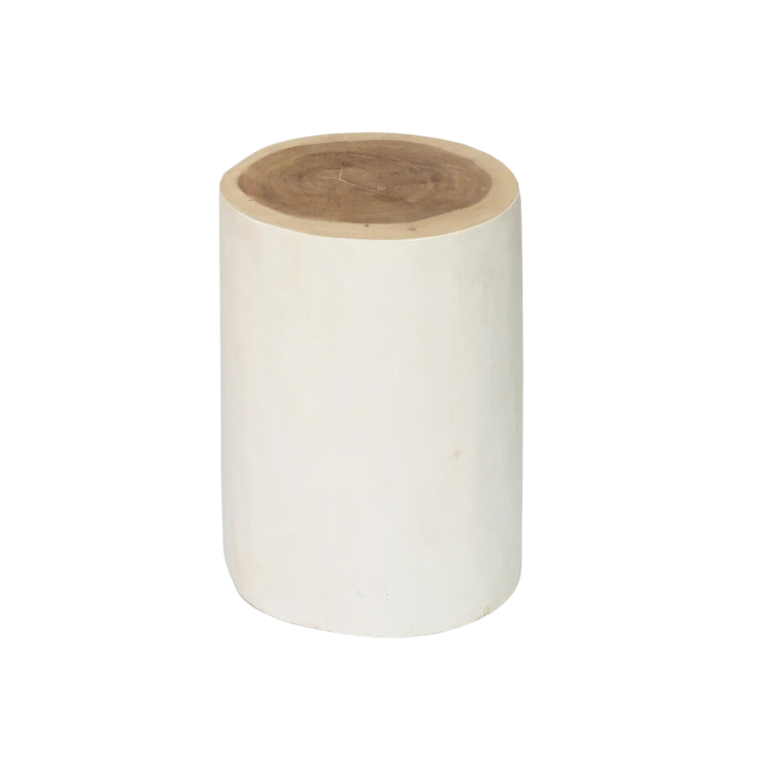 De Tribe Kruk in naturel wit van Bazar Bizar